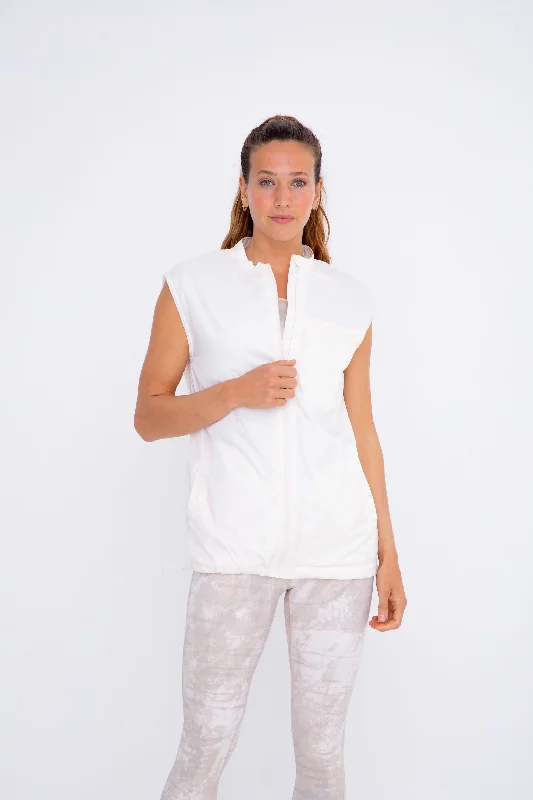 West Coast Oversized Vest Refined Women's Hand - crafted