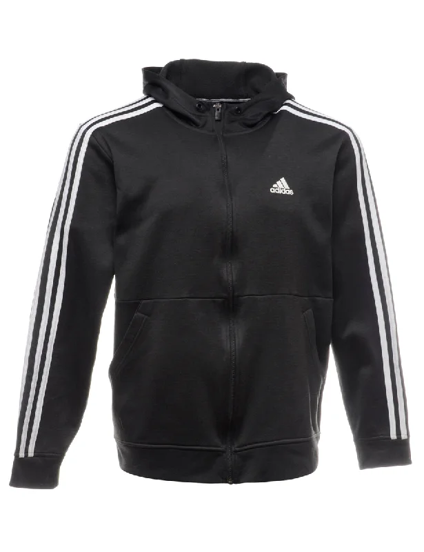 Black Track Top - S Women