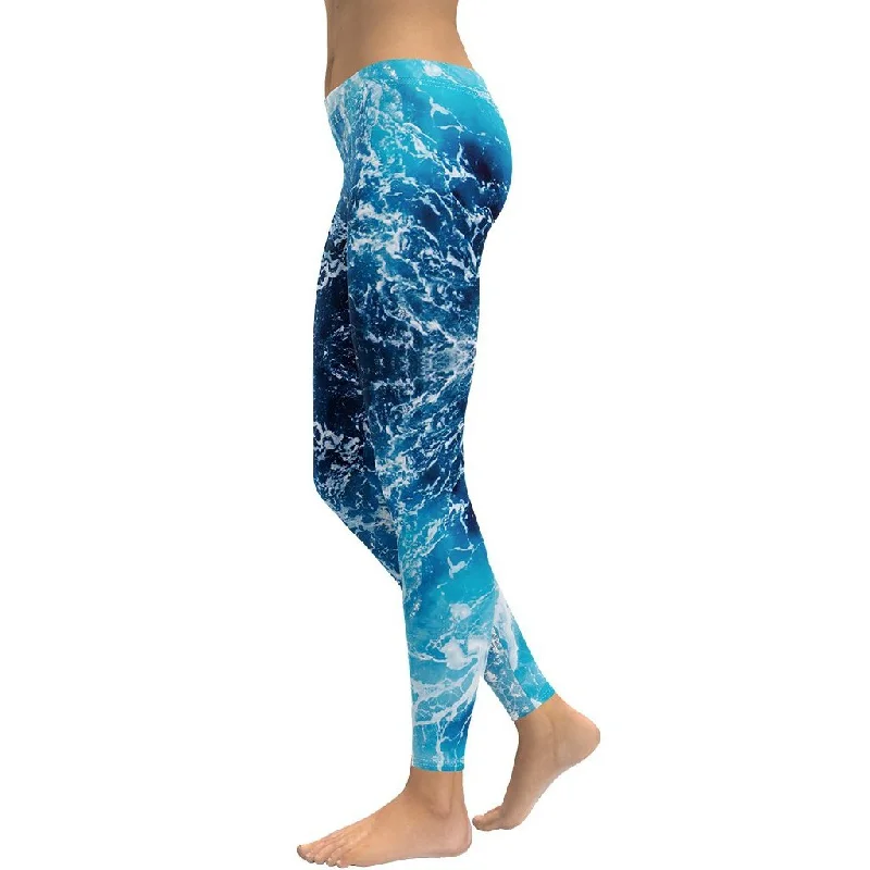Lovely Ocean Leggings Modern Women's Tech