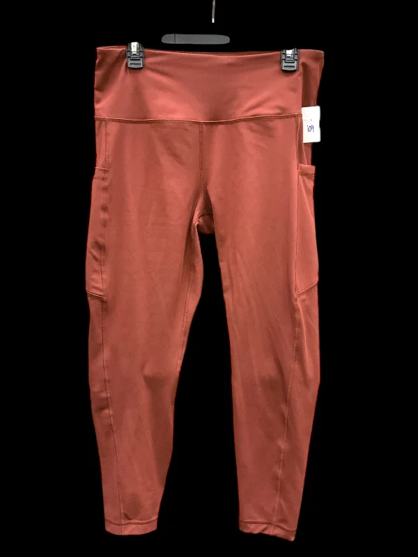 Athletic Leggings By 90 Degrees By Reflex In Brown, Size: Xl purpose