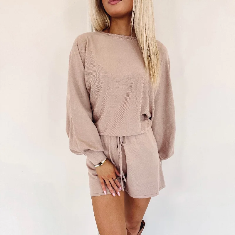 Isabel Sweater Romper Gym