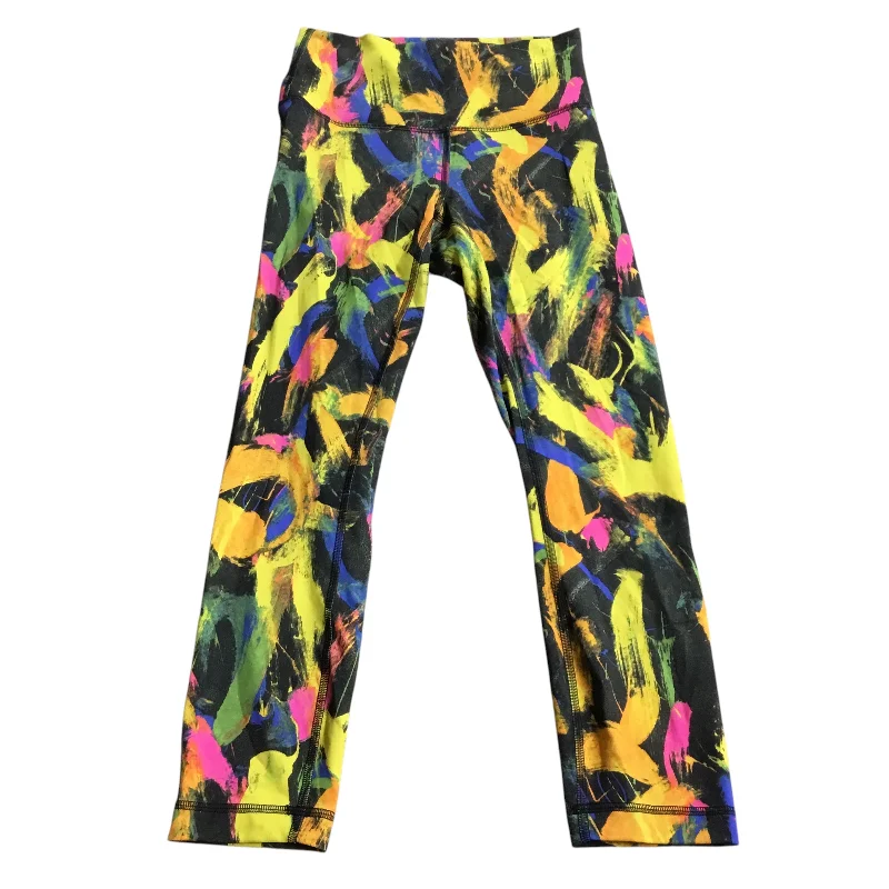 Athletic Leggings By Lululemon In Multi-colored, Size: 6 Scandinavian