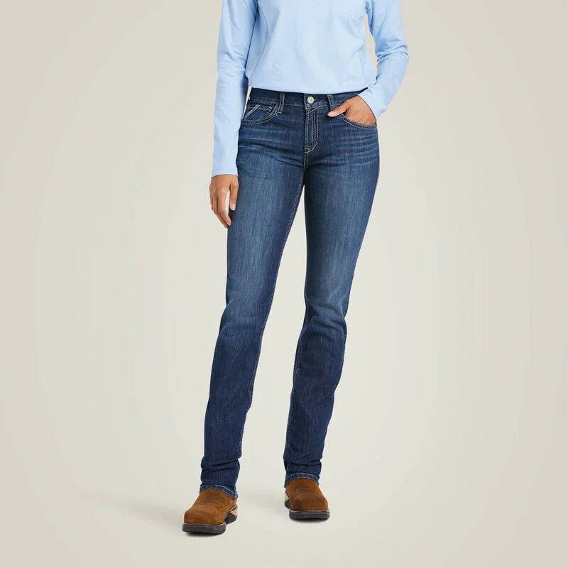 Ariat FR Perfect Rise DuraStretch Avelynn Slim Leg Jean Style 10039658 Refined Women's Hand - crafted