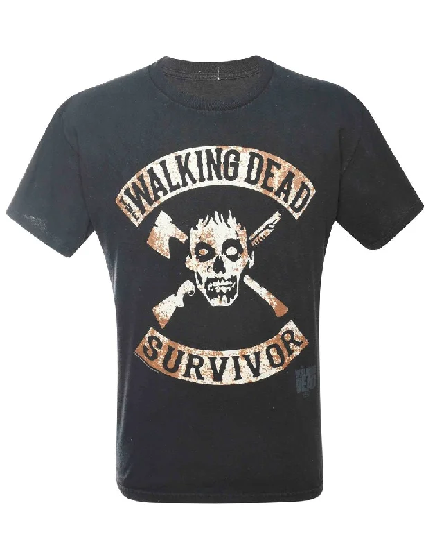 2000s Walking Dead Printed T-shirt - L Women