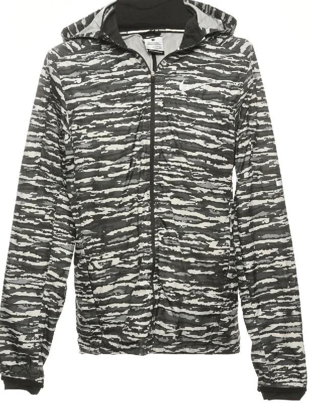 Black Nike Nylon Jacket - S Women