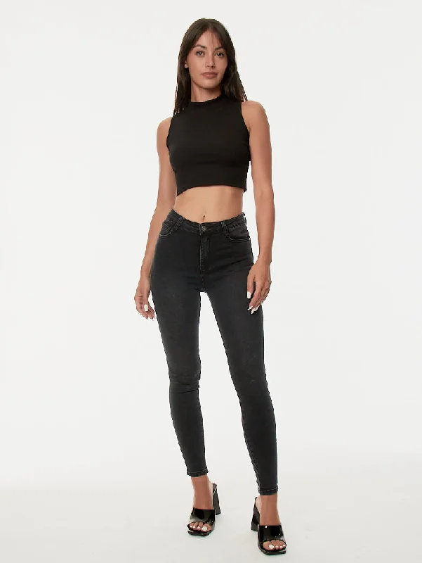 Jean skinny mid waiste Earthy Women's Hemp - based