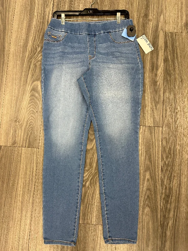 Jeans Skinny By Nine West In Blue Denim, Size: 10 Artistic Women's Avant - 