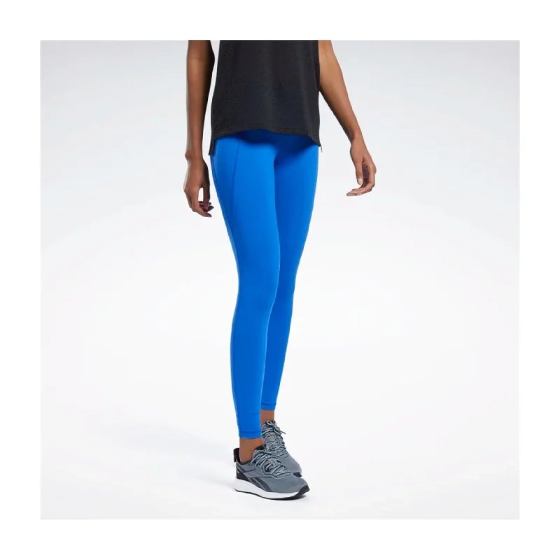 Reebok Womens Lux 2 Compression Athletic Pants, Blue, X-Small Unique Women's Upcycled
