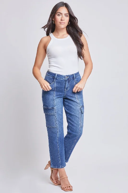 Women's Mid Rise Cargo Pants Relaxed Women's Beachy