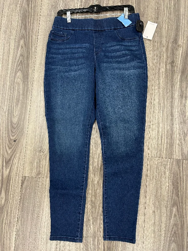 Jeans Skinny By Nine West In Blue Denim, Size: 10 Country