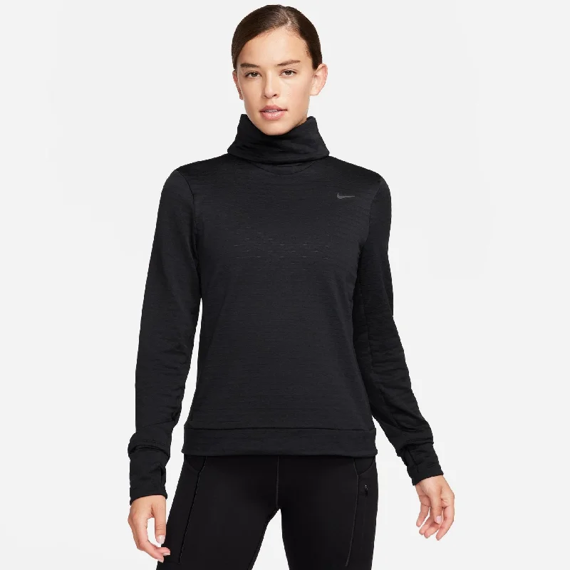 Nike Women's Therma-FIT Swift Element Turtleneck Running Top Bohemian Women's Free