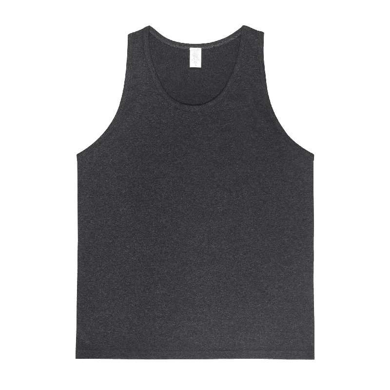 COTTONBELL MEN'S HEAVY TANK TOP (MT200C_CH/GR) Refined Women's Classic 