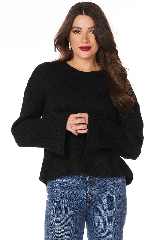 Bobi Bell Sleeve Pullover Scandinavian