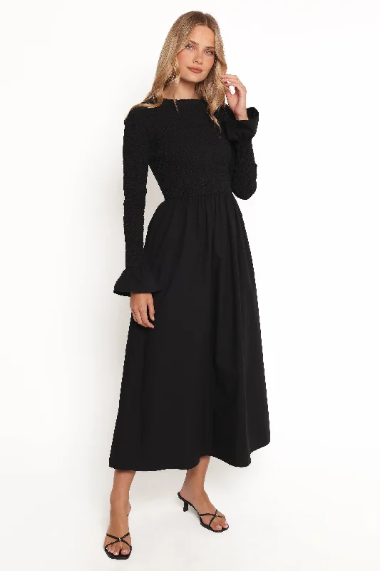 Mairead Maxi Dress - Black Athletic Women's 
