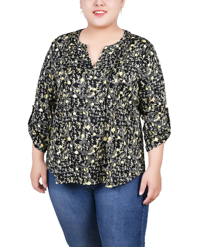 Navy Gold Damask