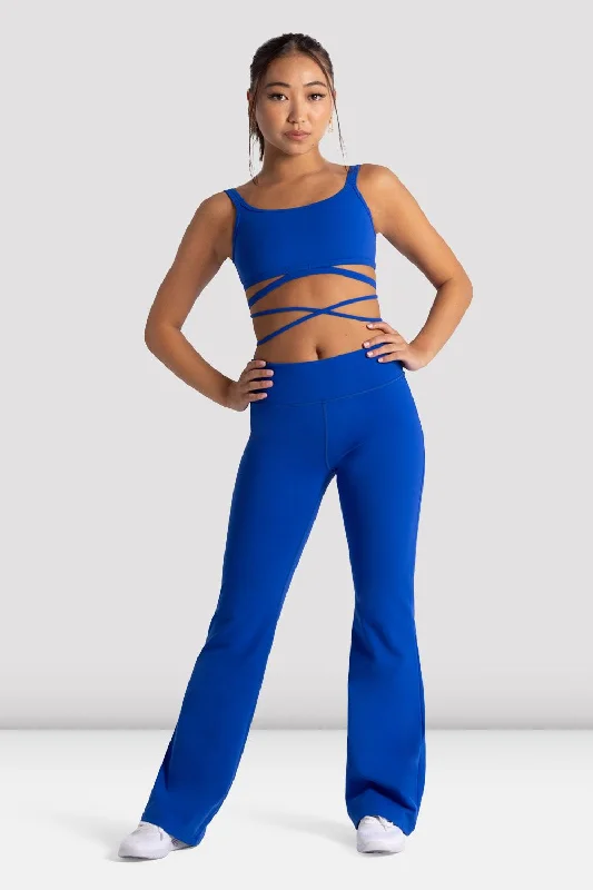 Girls Signature Tie Waist Crop Top Bohemian Women's Free