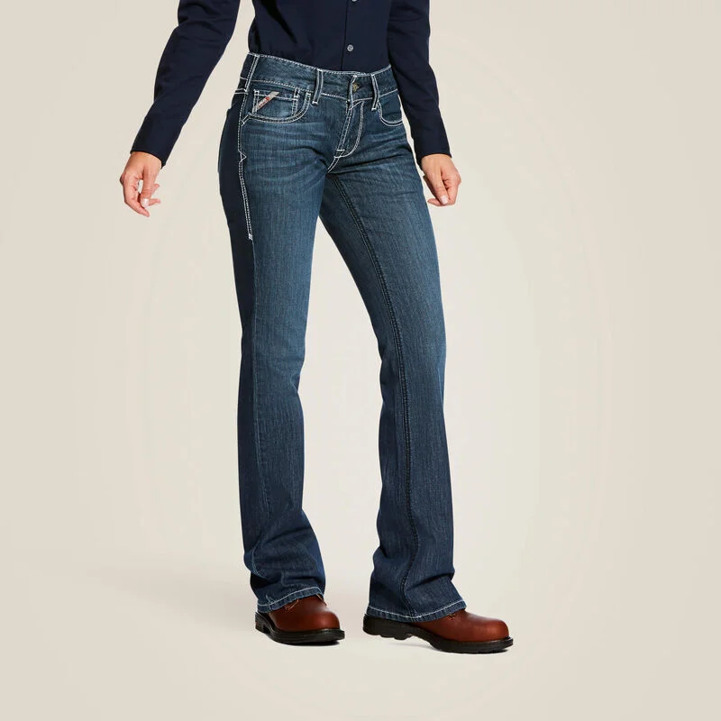 Ariat FR Stretch DuraLight Ella Jean Style 10026006 Classic Women's Pin - striped