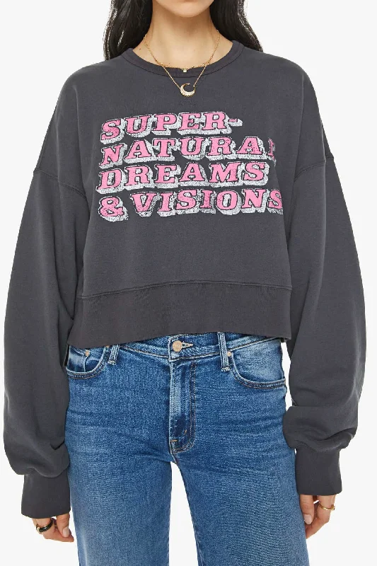 Mother Winger Cropped Sweatshirt Feminine Women's Soft 