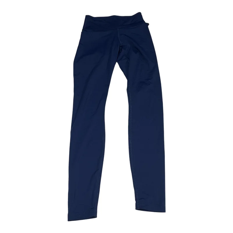 Athletic Leggings By Clothes Mentor In Blue, Size: S Cool Women's Distressed