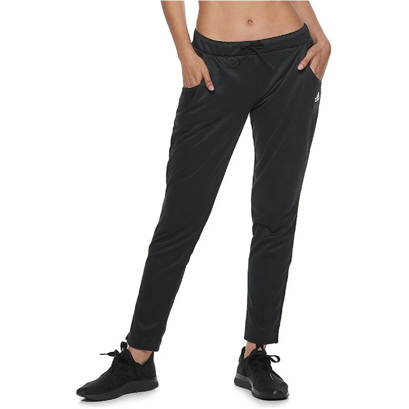 Adidas Womens Team Issue Athletic Sweatpants Sleek Women's Metallic
