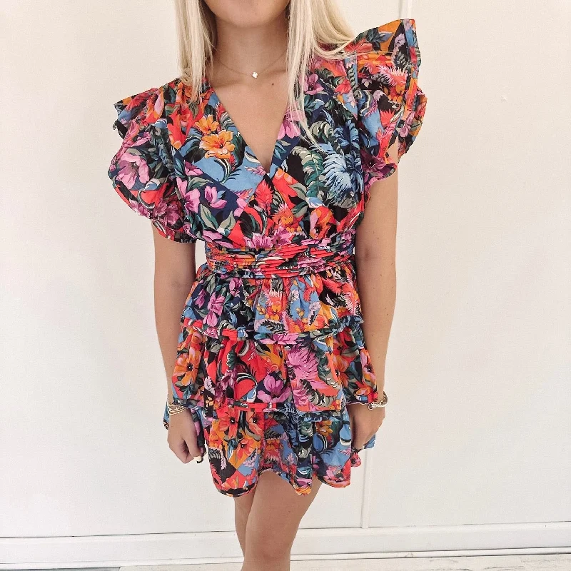 Marlee Dress Geometric
