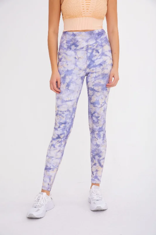 Ocean Waves High-Waist Leggings Sharp Women's Italian