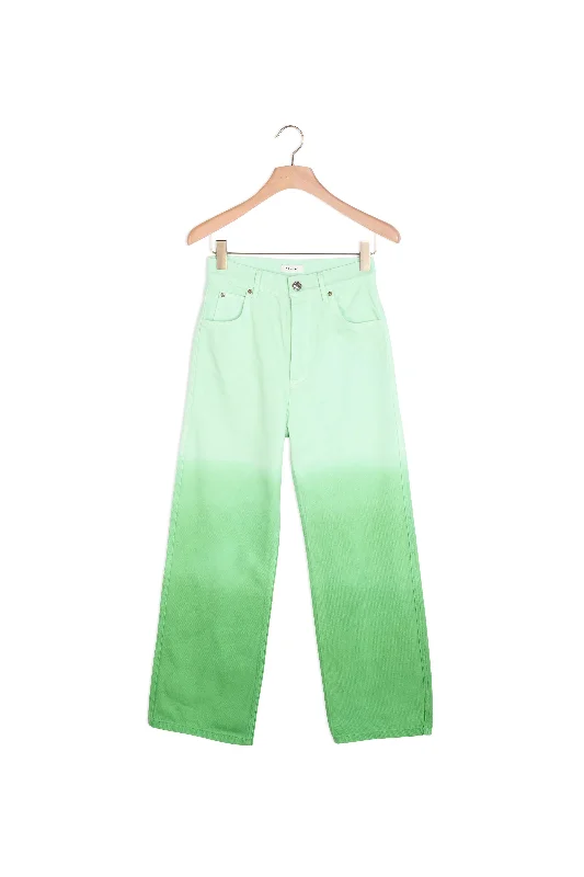 Jean droit effet dégradé Sleek Women's 