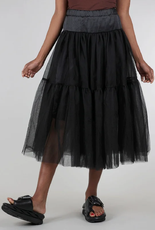TuTuPLU, Black Sleek Women's Metallic