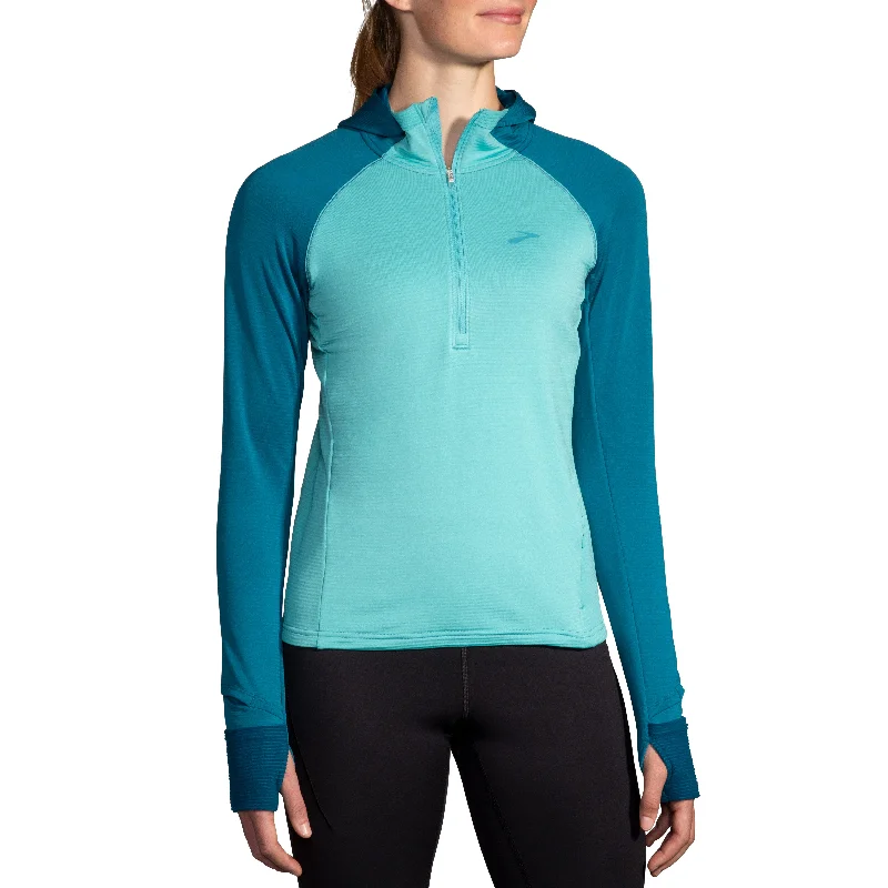 Brooks Women's Notch Thermal Hoodie 2.0 purpose