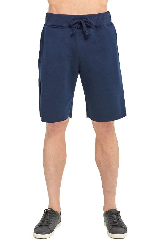 KNOCKER MEN'S FLEECE SHORTS (FS1000_NV) Feminine Women's Soft 