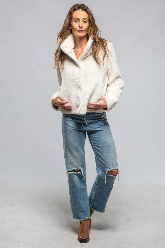 Sari Eco Mink Reversible Jkt In Milk Scandinavian