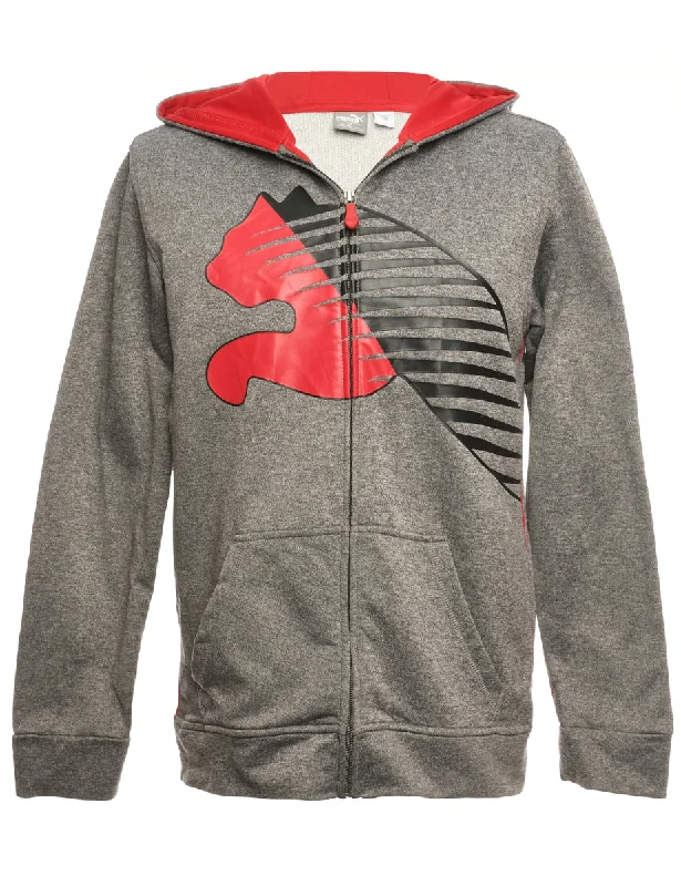 Puma Printed Sweatshirt - XL Traditional Women's 