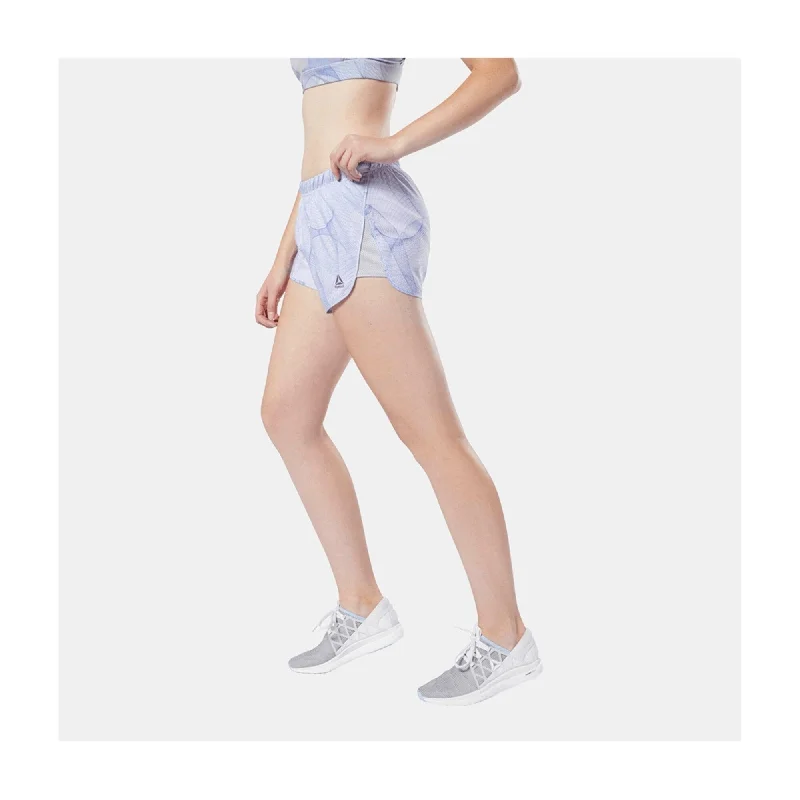 Reebok Womens 3in One Series Printed Athletic Workout Shorts, Grey, X-Small Earthy Women's 