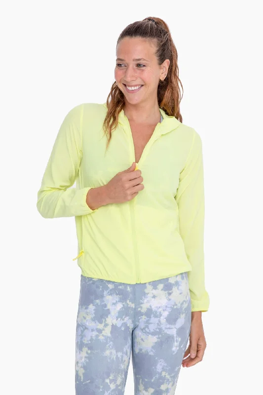 Free Spirit Running Jacket Monochromatic Office Style