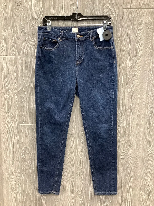 Jeans Skinny By A New Day In Blue Denim, Size: 4 Country