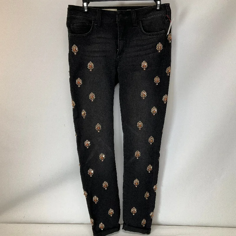 Jeans Skinny By Pilcro In Black Denim, Size: 2 Trendy Women's 