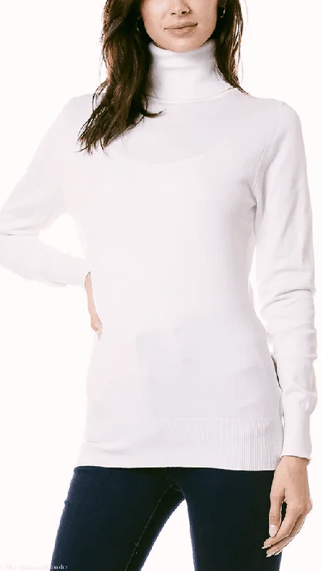 Clarissa Turtleneck Pullover Knit Sweater (4 Colorways) Tough Women's Military - inspired