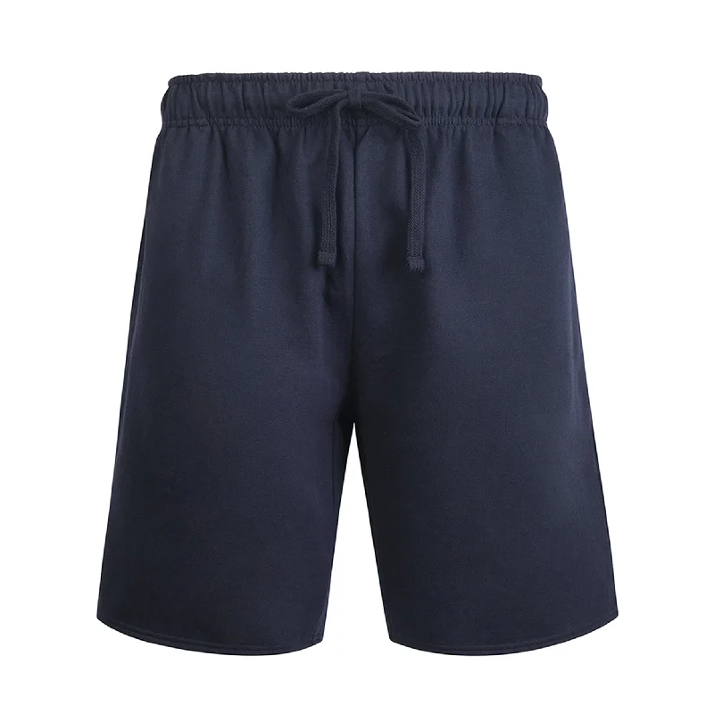 ET|TU MEN'S LIGHTWEIGHT FLEECE SHORTS (FS1020E_NV) Sleek Women's 