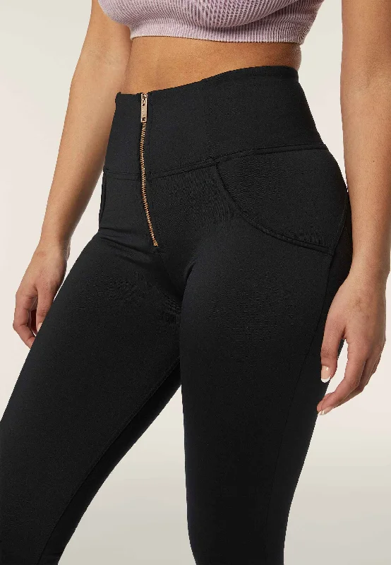 Freddy Jeans DIWO with Gold Zip & Brushed Lining High Waist Confident Women's Power