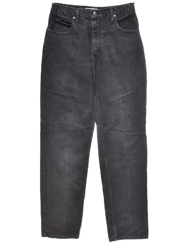 High Waist Tapered Jeans - W26 L33 Bohemian Women's Free
