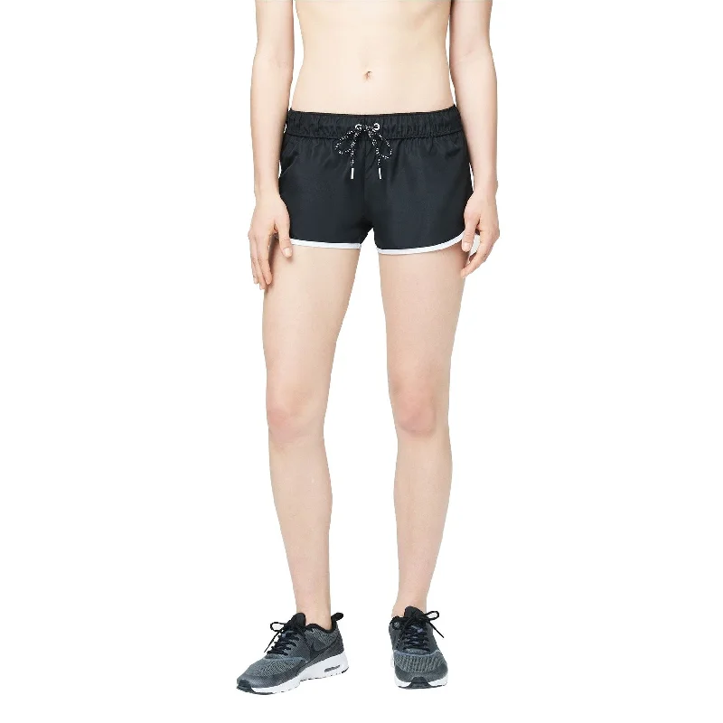 Aeropostale Womens Simple Contrast Athletic Workout Shorts Modern Women's Tech