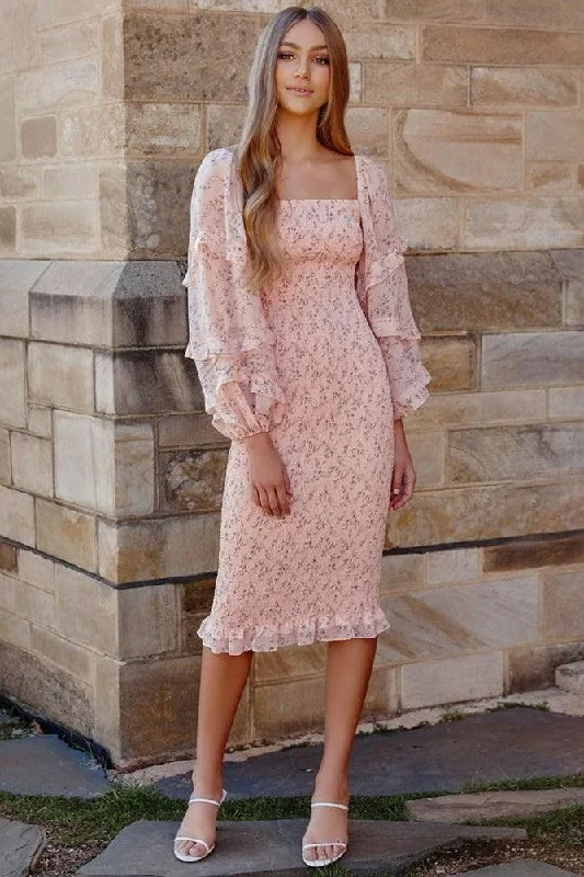 Ena Dress - Baby Pink Scandinavian