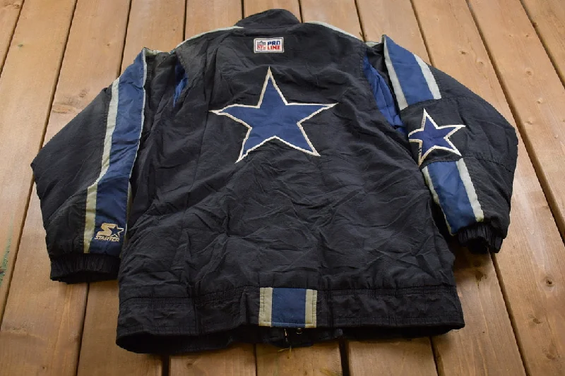 Vintage 1990s NFL Pro Line Dallas Cowboys NFL Jacket Artistic Women's Avant - 