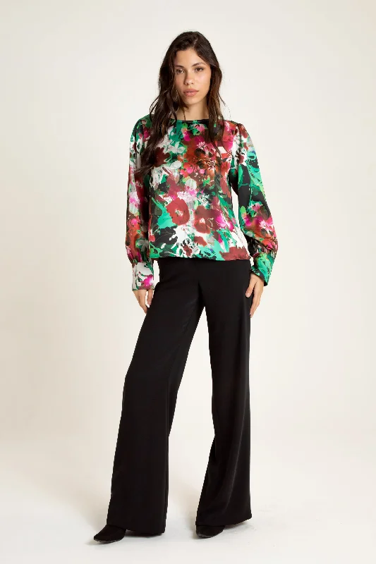 Lavender Brown Janelle Top Modern Women's 