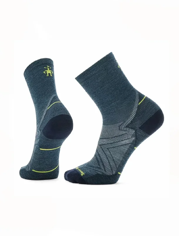 Run Zero Cushion Mid Crew Sock, Twilight Contemporary 