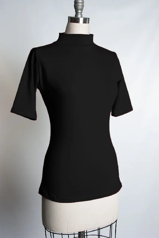 Denise Top - Black Cool Women's Distressed