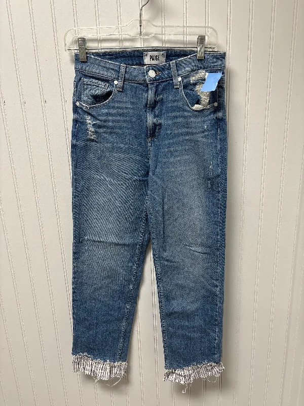 Jeans Skinny By Paige In Blue Denim, Size: 2 garde