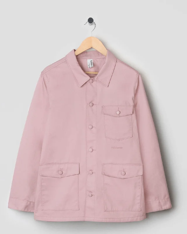 Relaxed Work Jacket Dusty Pink Gym