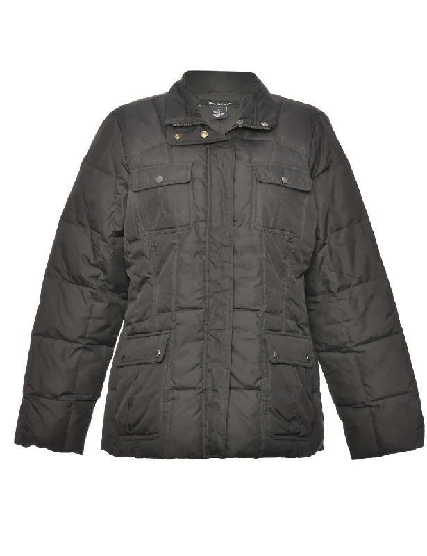 Black Calvin Klein Puffer Jacket - L Street