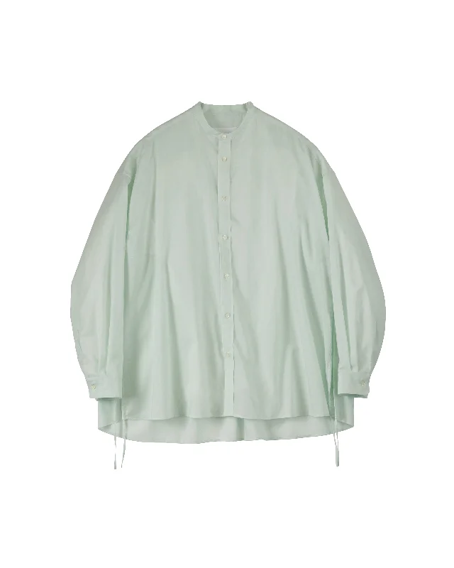 Silicon Lawn Drawstring Band Collar Shirt Stylish Women's Neon